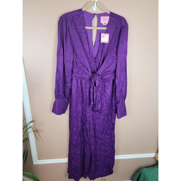 Kate spade tie front jumpsuit